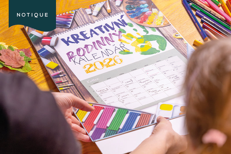 Vytvořte si rodinný kalendář plný vzpomínek