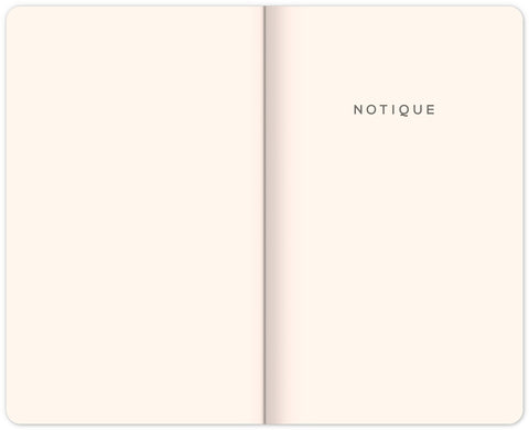 Notes Eukalyptus, linkovaný, 13 × 21 cm