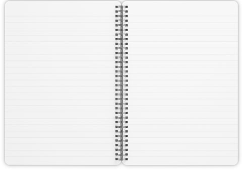 Spirálový blok Alfons Mucha - Princezna, linkovaný