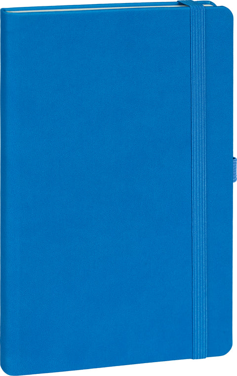 Notes Modrý, tečkovaný, 13 × 21 cm