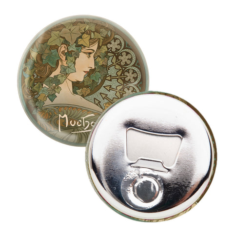 Kovový otvírák Alfons Mucha - Ivy,