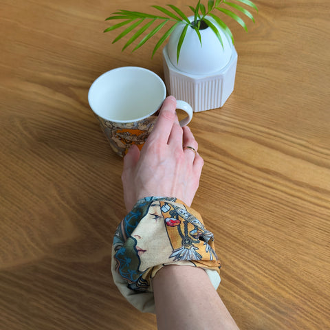 Bandana Alfons Mucha – Zodiak, 25 × 47 cm