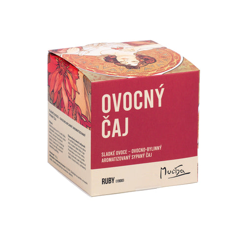 Čaj Alfons Mucha –Sladké ovoce- ovocno-bylinný, Ruby
