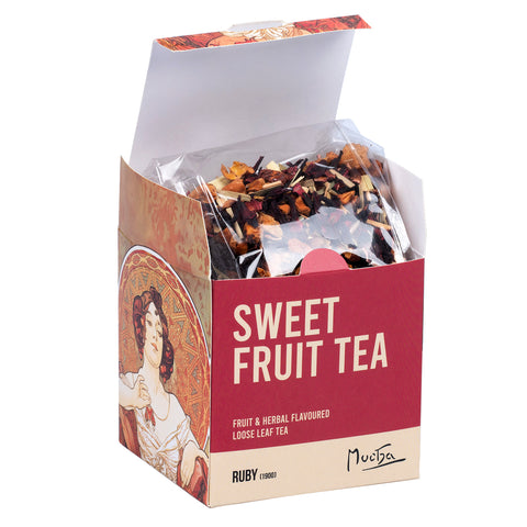 Čaj Alfons Mucha –Sladké ovoce- ovocno-bylinný, Ruby
