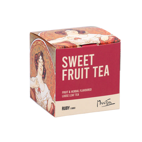 Čaj Alfons Mucha –Sladké ovoce- ovocno-bylinný, Ruby