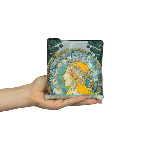 Skládací nákupní taška Alfons Mucha – Zodiak