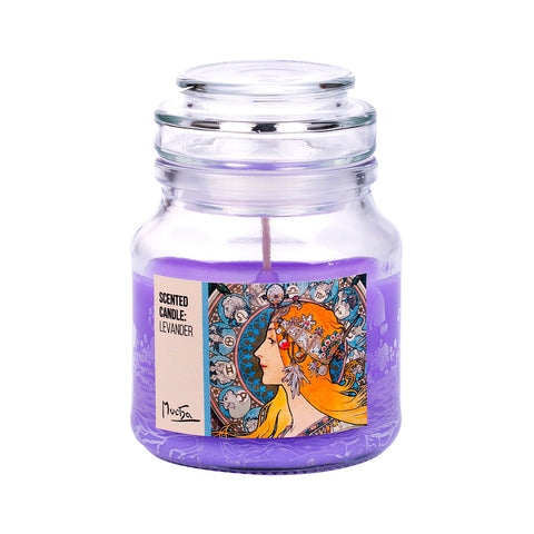 Vonná svíčka Mucha - Zodiak, vůně levadule