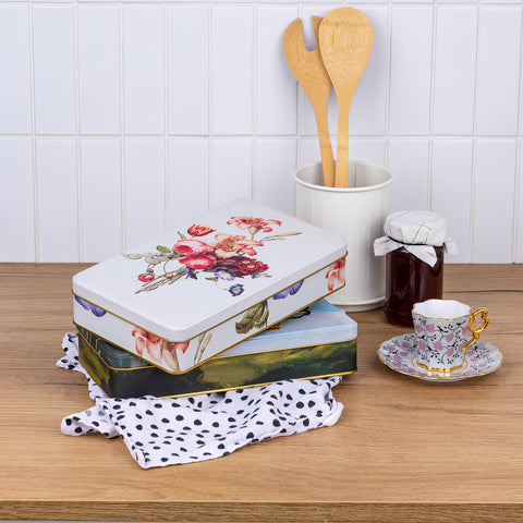 Plechová dóza Tulipány – Kateřina Winterová collection