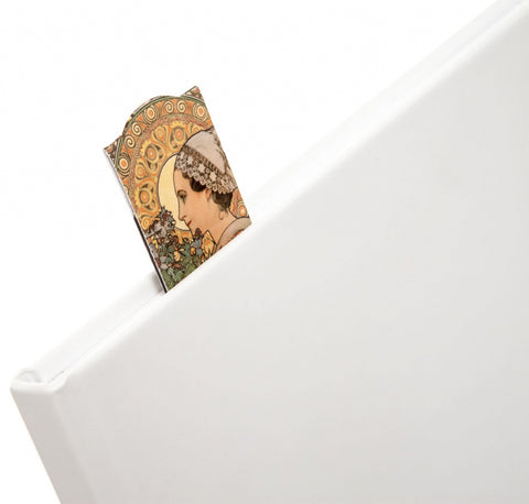 Magnetická záložka Alfons Mucha – Thistle