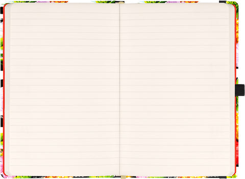 Notes Ananasy, linkovaný, 13 × 21 cm