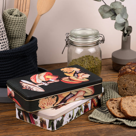 Plechová dóza Houby - Kateřina Winterová collection