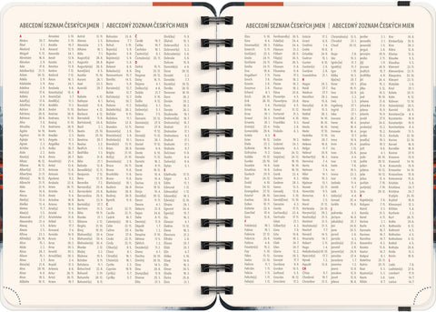 Spirálový 18měsíční diář Petito – Japonsko 2025/2026, 13 x 18 cm