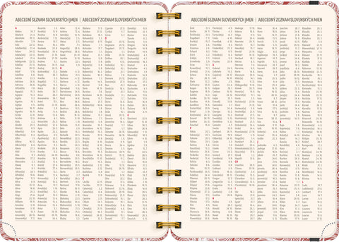 Spirálový 18měsíční diář Petito – Mraky 2026/2027, 13 x 18 cm