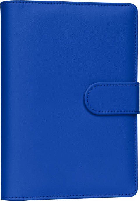 Refill – Týdenní kroužkový diář s vyměnitelnými listy 2027, královsky modrý, 12,5 x 19 cm