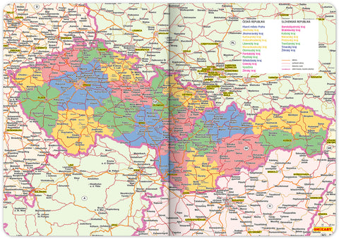 Týdenní diář Ajax 2026, modrý, 15 x 21 cm