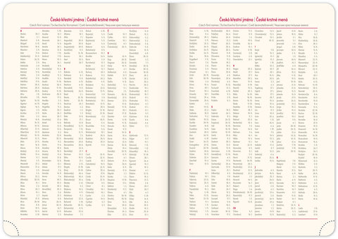 Týdenní diář Twill 2026, modro-zlatý, 15 x 21 cm