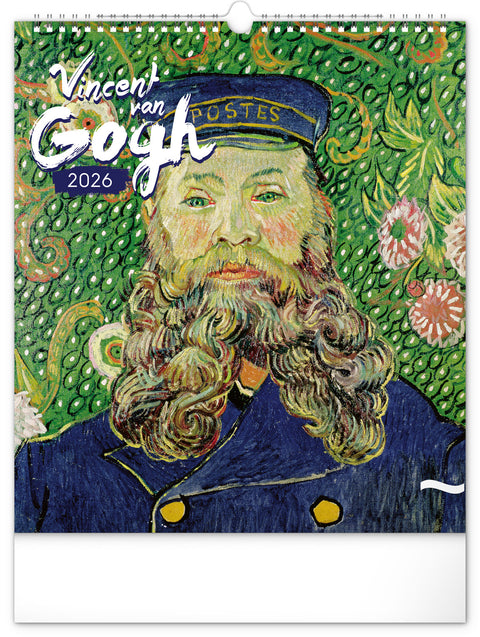 Nástěnný kalendář Vincent van Gogh 2026, 30 x 34 cm