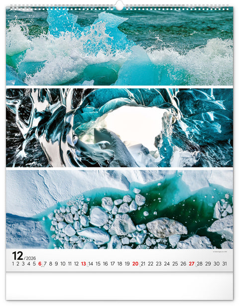 Nástěnný kalendář Paleta 2026, 48 x 56 cm