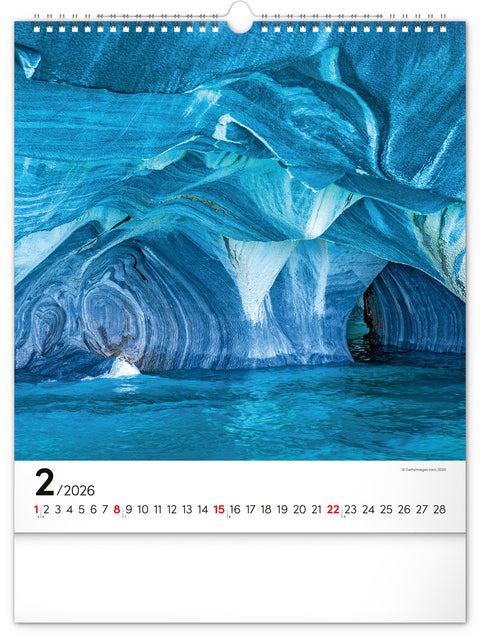 Nástěnný kalendář Inspirace 2026, 30 x 34 cm