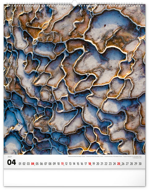 Nástěnný kalendář Energie 2027, 48 x 56 cm