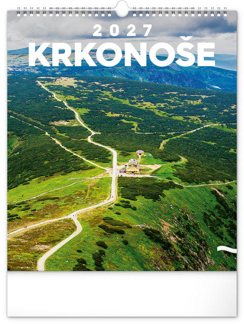 Nástěnný kalendář Krkonoše 2027, 30 x 34 cm