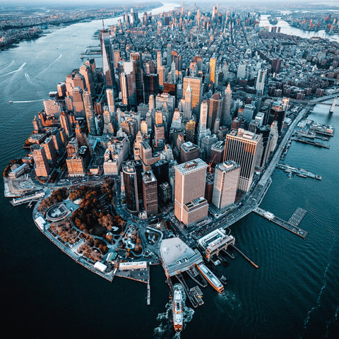 Poznámkový kalendář New York 2026, 30 x 30 cm