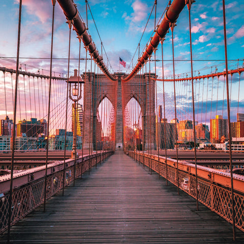 Poznámkový kalendář New York 2026, 30 x 30 cm