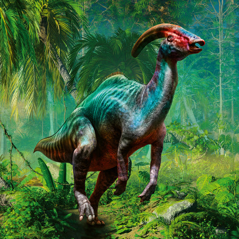 Poznámkový kalendář Dinosauři 2026, 30 x 30 cm