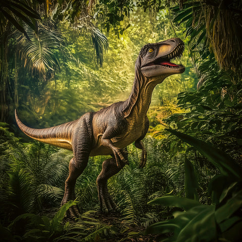 Poznámkový kalendář Dinosauři 2026, 30 x 30 cm