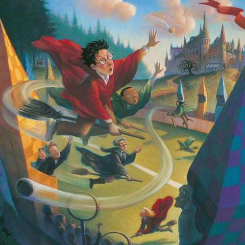 Poznámkový kalendář Harry Potter 2026, 30 x 30 cm