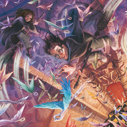 Poznámkový kalendář Harry Potter 2026, 30 x 30 cm