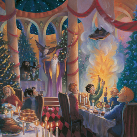 Poznámkový kalendář Harry Potter 2026, 30 x 30 cm