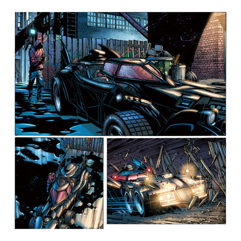 Poznámkový kalendář Batman Comics 2026, 30 x 30 cm