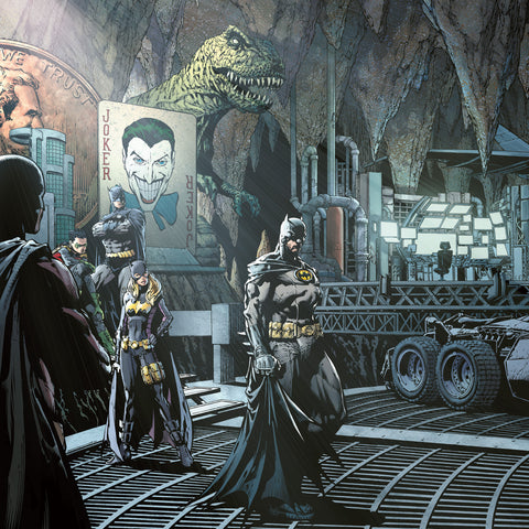 Poznámkový kalendář Batman Comics 2026, 30 x 30 cm