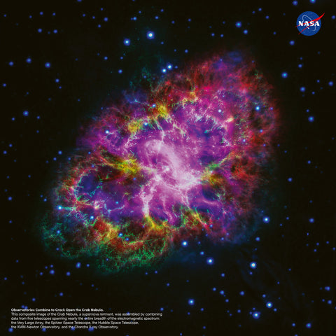 Poznámkový kalendář NASA 2026, 30 x 30 cm