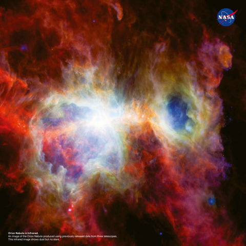 Poznámkový kalendář NASA 2026, 30 x 30 cm
