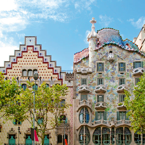 Poznámkový kalendář Barcelona 2026, 30 x 30 cm