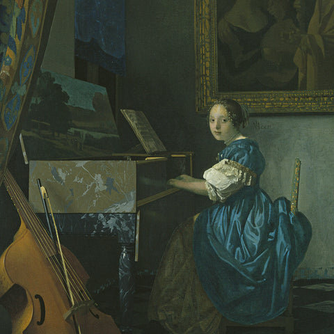 Poznámkový kalendář Johannes Vermeer 2026, 30 x 30 cm