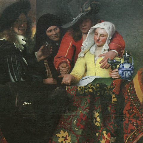 Poznámkový kalendář Johannes Vermeer 2026, 30 x 30 cm