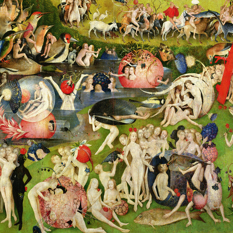 Poznámkový kalendář Hieronymus Bosch 2026, 30 x 30 cm