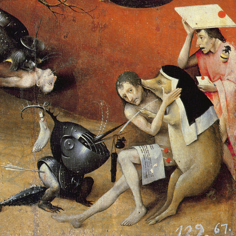 Poznámkový kalendář Hieronymus Bosch 2026, 30 x 30 cm