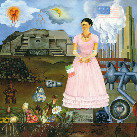Poznámkový kalendář Frida Kahlo 2026, 30 x 30 cm