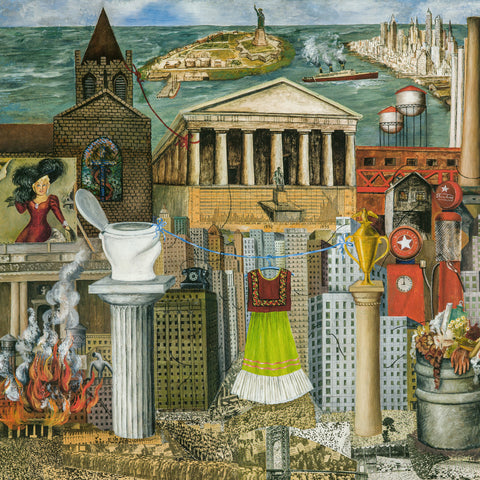 Poznámkový kalendář Frida Kahlo 2026, 30 x 30 cm