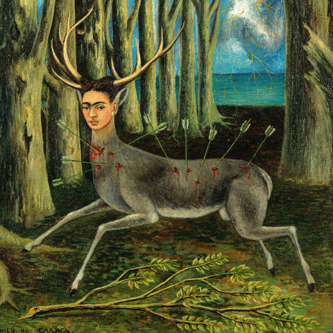 Poznámkový kalendář Frida Kahlo 2026, 30 x 30 cm