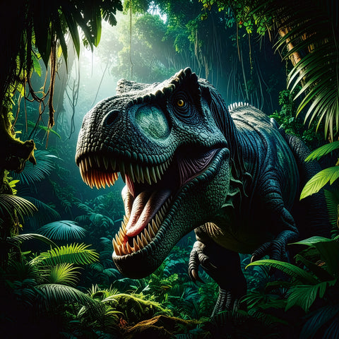 Poznámkový kalendář Dinosauři 2027, 30 x 30 cm
