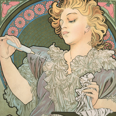 Poznámkový kalendář Alfons Mucha 2027, 30 x 30 cm
