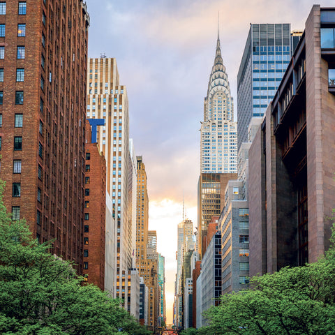 Poznámkový kalendář New York 2027, 30 x 30 cm