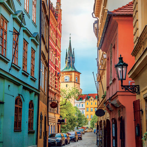 Poznámkový kalendář Praha 2027, 30 x 30 cm