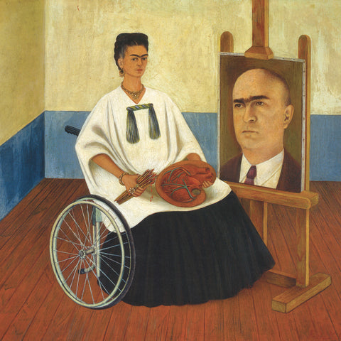Poznámkový kalendář Frida Kahlo 2027, 30 x 30 cm