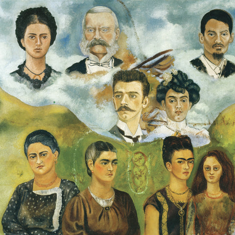 Poznámkový kalendář Frida Kahlo 2027, 30 x 30 cm